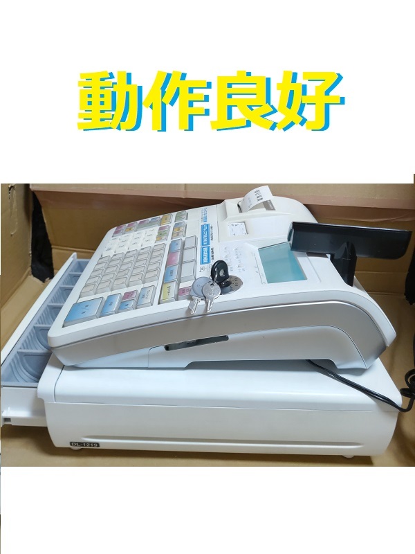 取扱説明書付 カシオ レジスター TE-2600 中古 PayPay等、5金