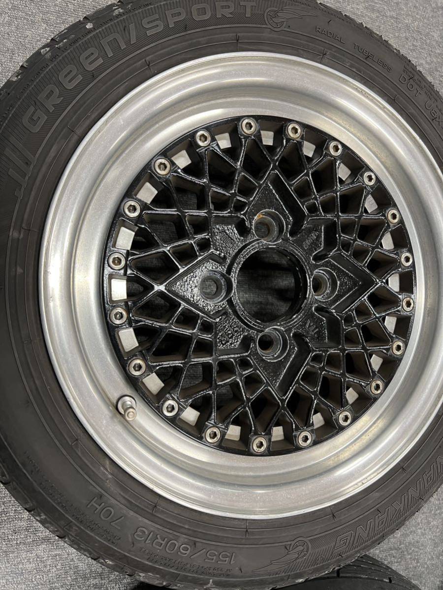 SSR フォーミュラ メッシュ 深リム 13インチ 100/4穴 5.5j 6.5j 155 