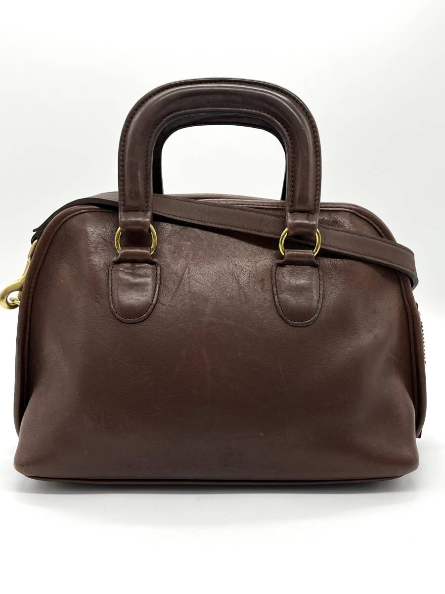 COACH オールド コーチ F4C 9903 牛革 2WAY ハンド ショルダー バッグ 