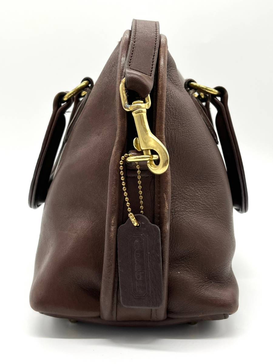 COACH オールド コーチ F4C 9903 牛革 2WAY ハンド ショルダー バッグ 
