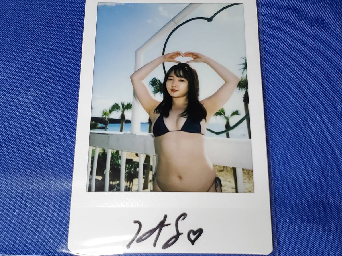 清水布乃花 ほのかな恋心 DVD購入特典 直筆サイン入り ビキニ水着衣裳 