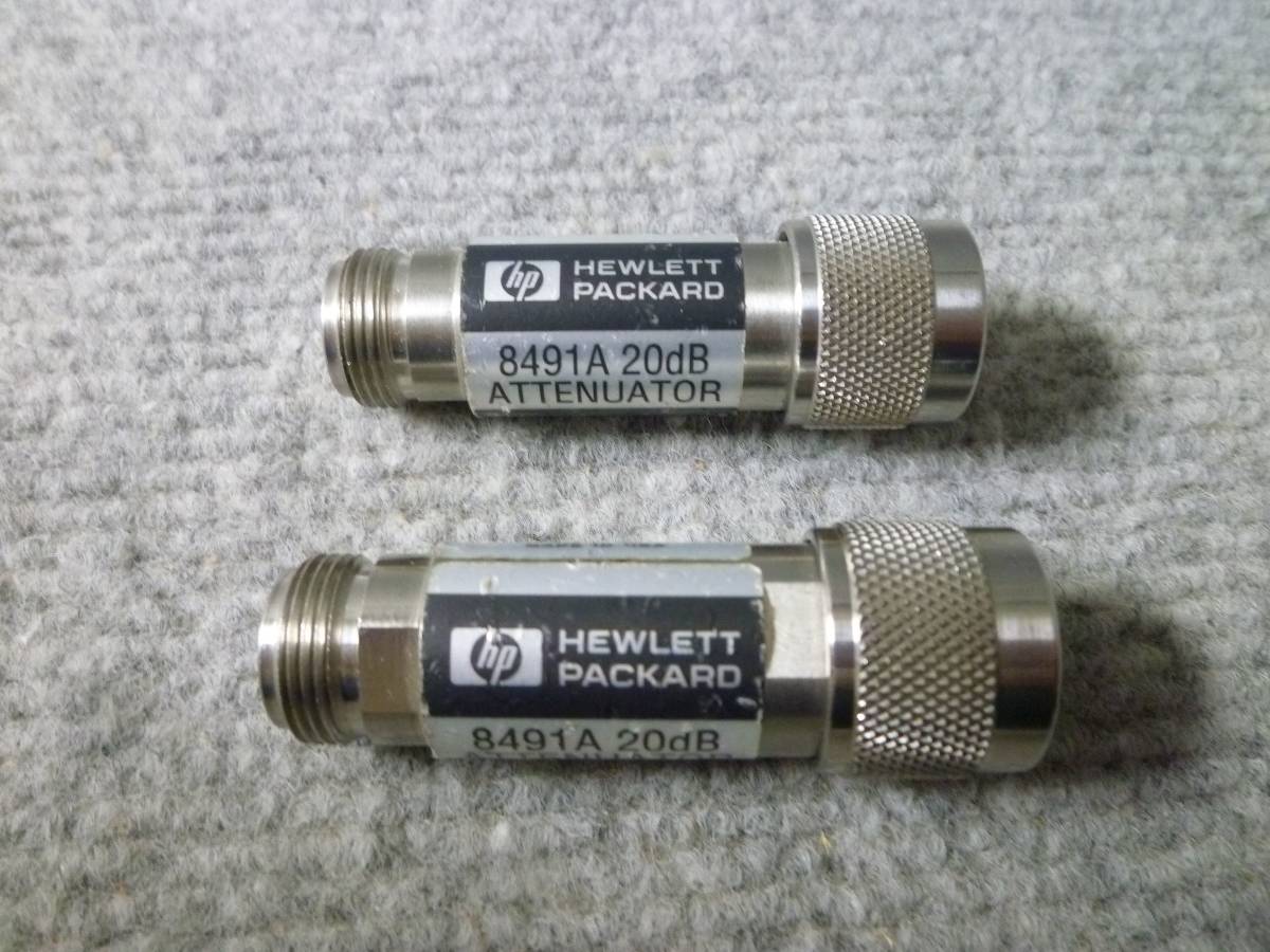 HOT，人気 5378 HP 8491A Attenuator アッテネーター 2個セット 20dB(アマチュア無線)｜売買されたオークション情報、yahooの商品情報をアーカイブ公開 - オークファン その他