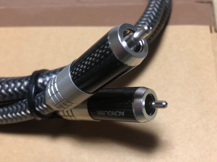 中古】ACROLINK 7N-A2070Ⅱ 1.0mペア RCAケーブル アクロリンク 【公式