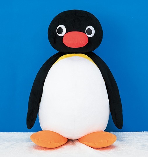 ZZ【ピングー】Pingu ピングー 超BIGぬいぐるみ 2 全1種 タグ無し 美品