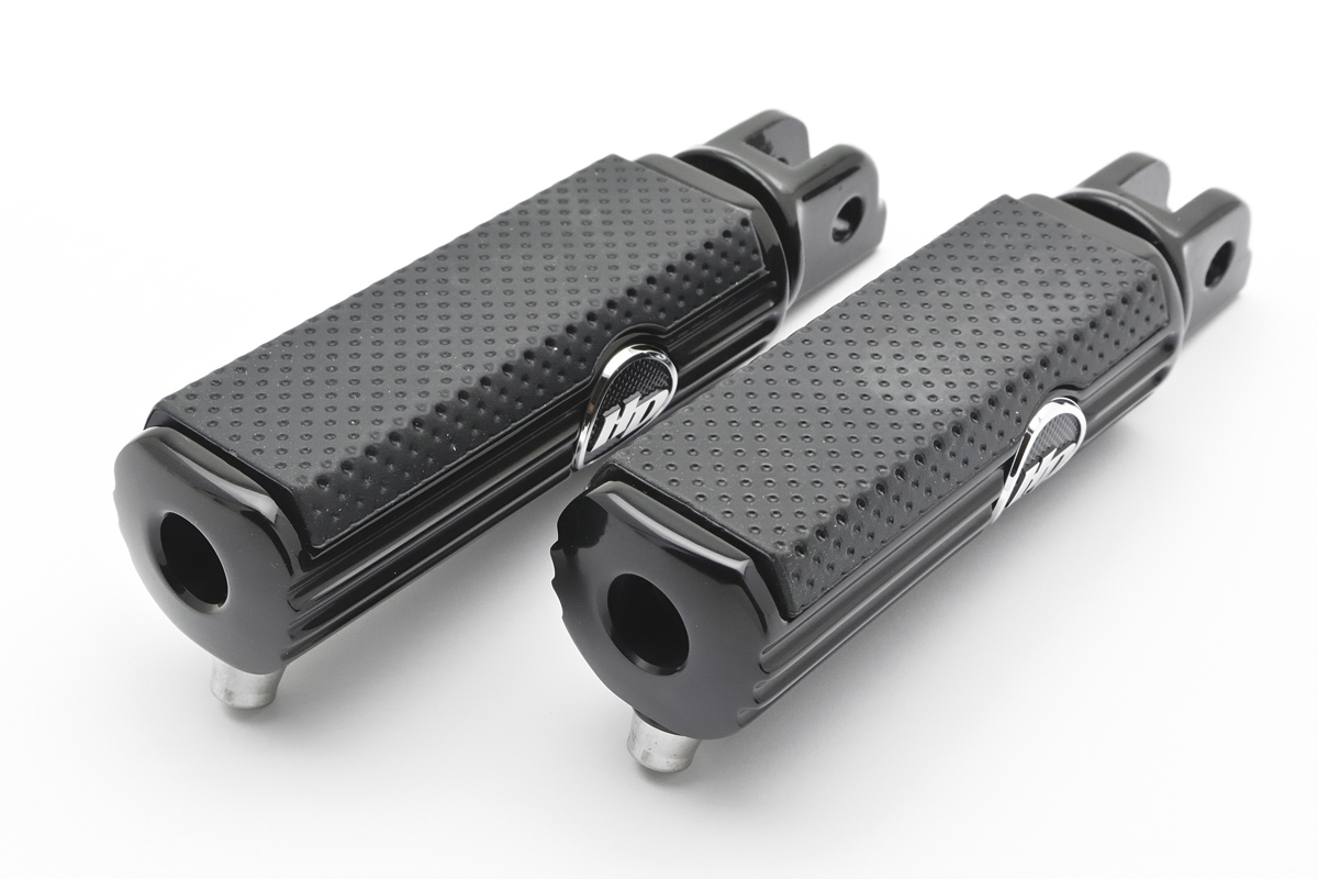 【ハーレー純正・未使用】 50500808 ディファイアンス・ライダーフットペグ / ブラックアノダイズ　'18～ ブレイクアウト