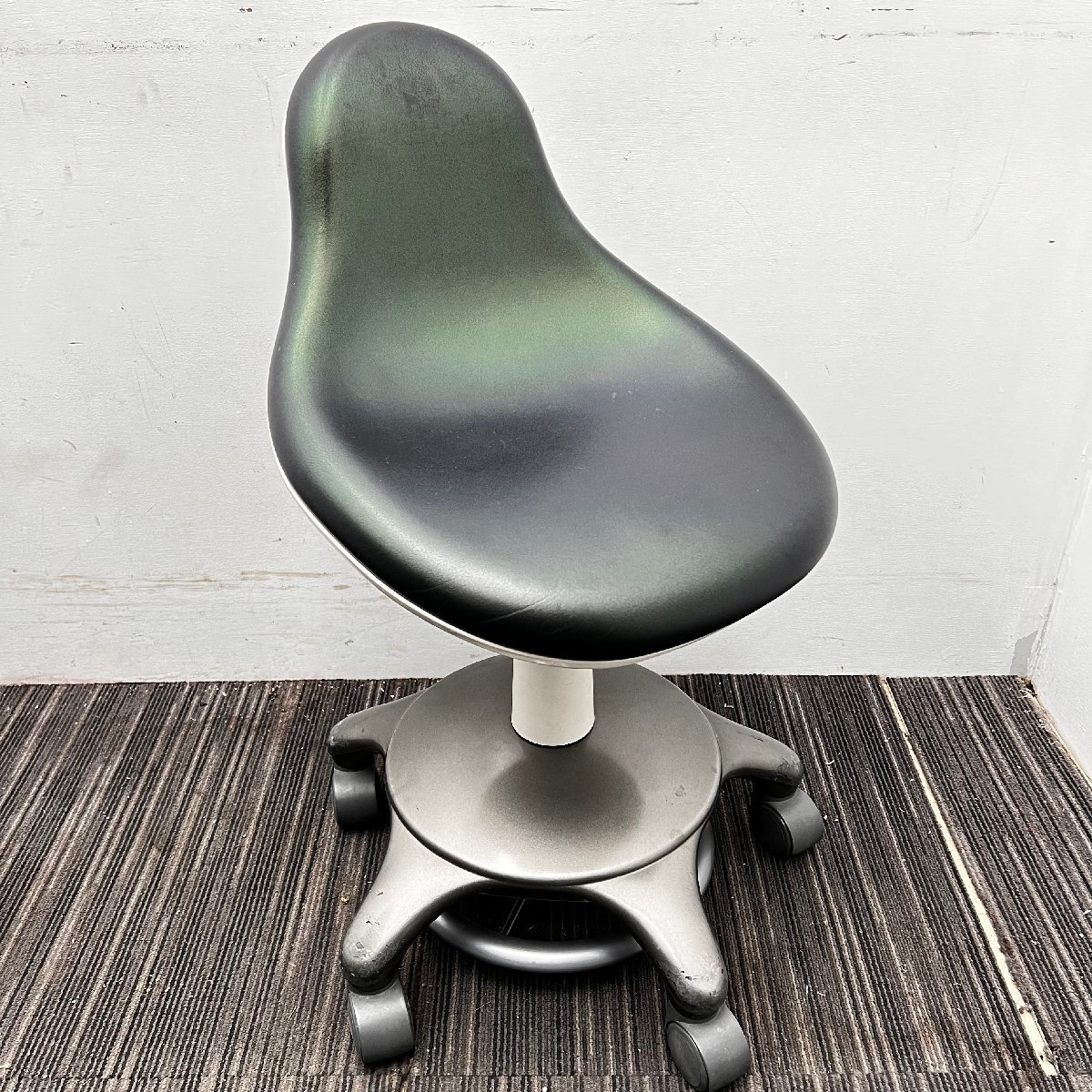 ★モリタ ドクターチェア Septus セプタス スツール J.MORITA CORPORATION OS-780 昇降OK 現状品 5/032701h★