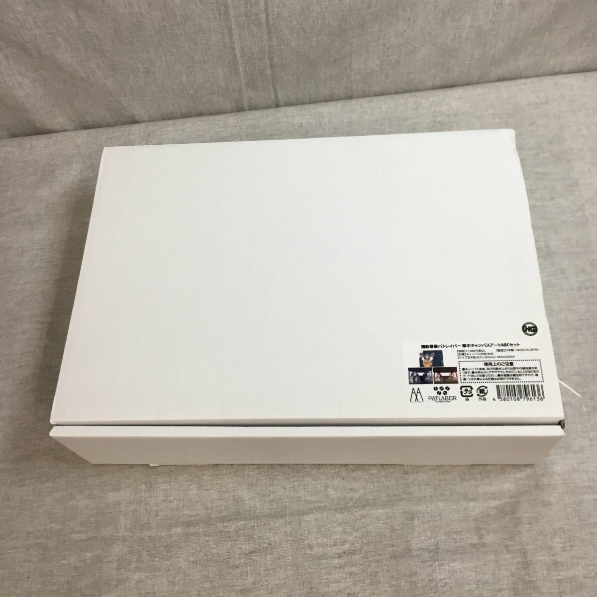 機動警察パトレイバー 車中キャンバスアートABCセット【グッズ】(機動 