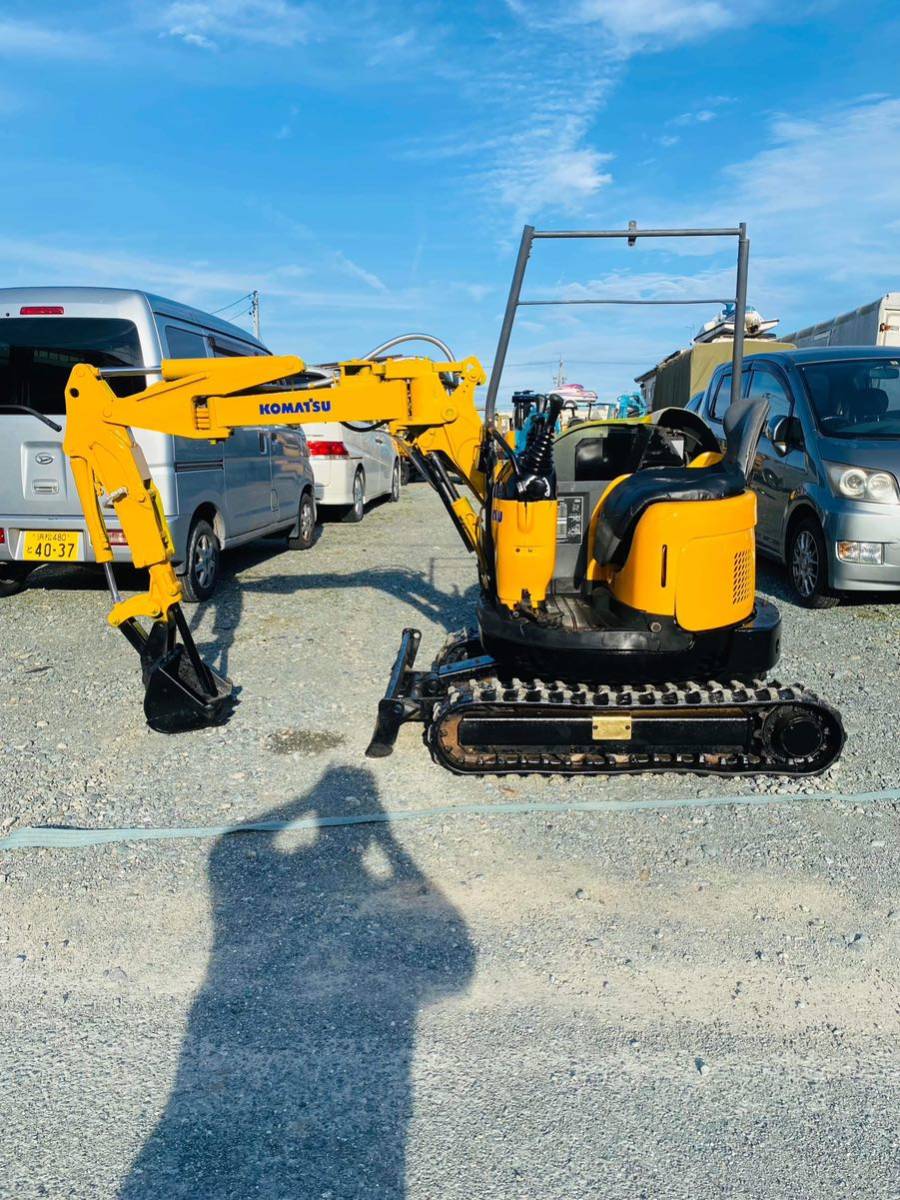 コマツ　専用 ☆KOMATSU☆ コマツ PC08UU-1F ミニショベル ブレーカーあり