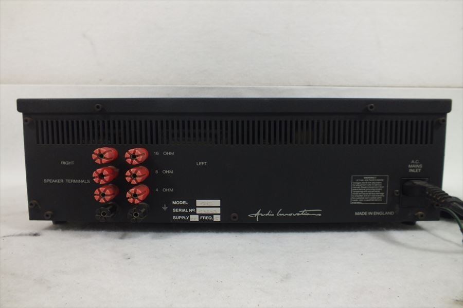 □ Audio Innovations SERIES500 真空管アンプ 中古 現状品