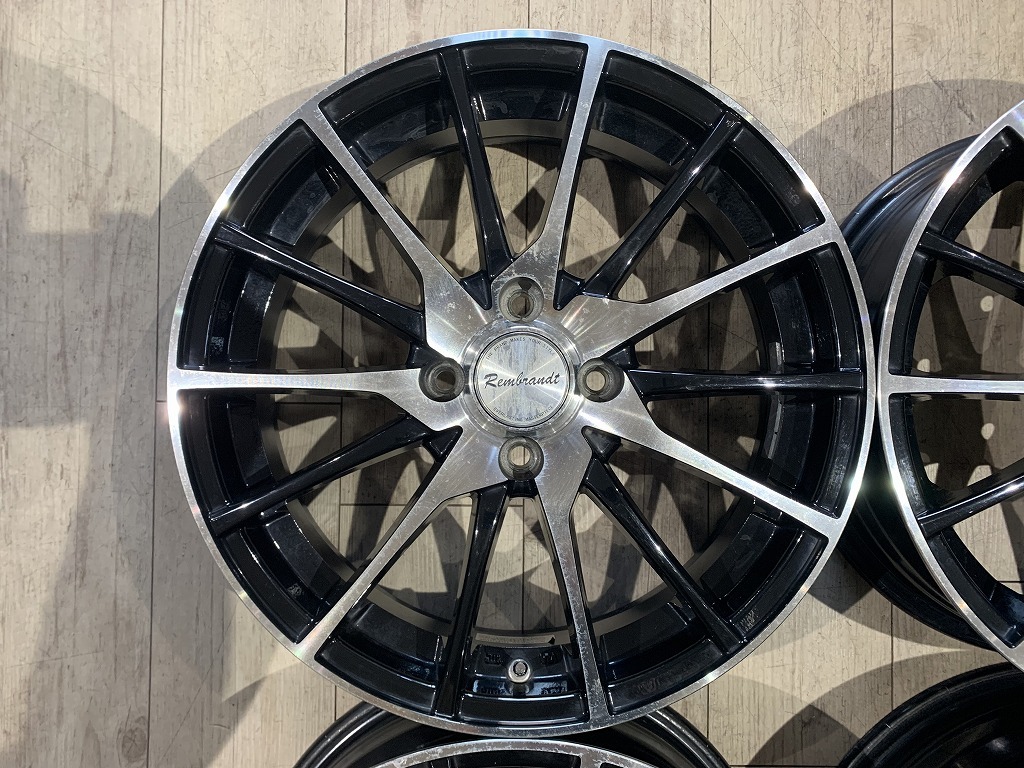 2303030】BADX Rembrandt MS-7 16×5.5J +48 PCD100 4H 軽自動車 ワゴン 