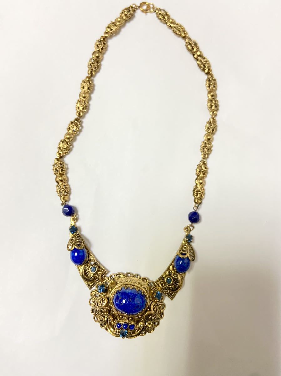 W.GERMANY西ドイツ製ヴィンテージ ペンダントトップ ネックレス no.5