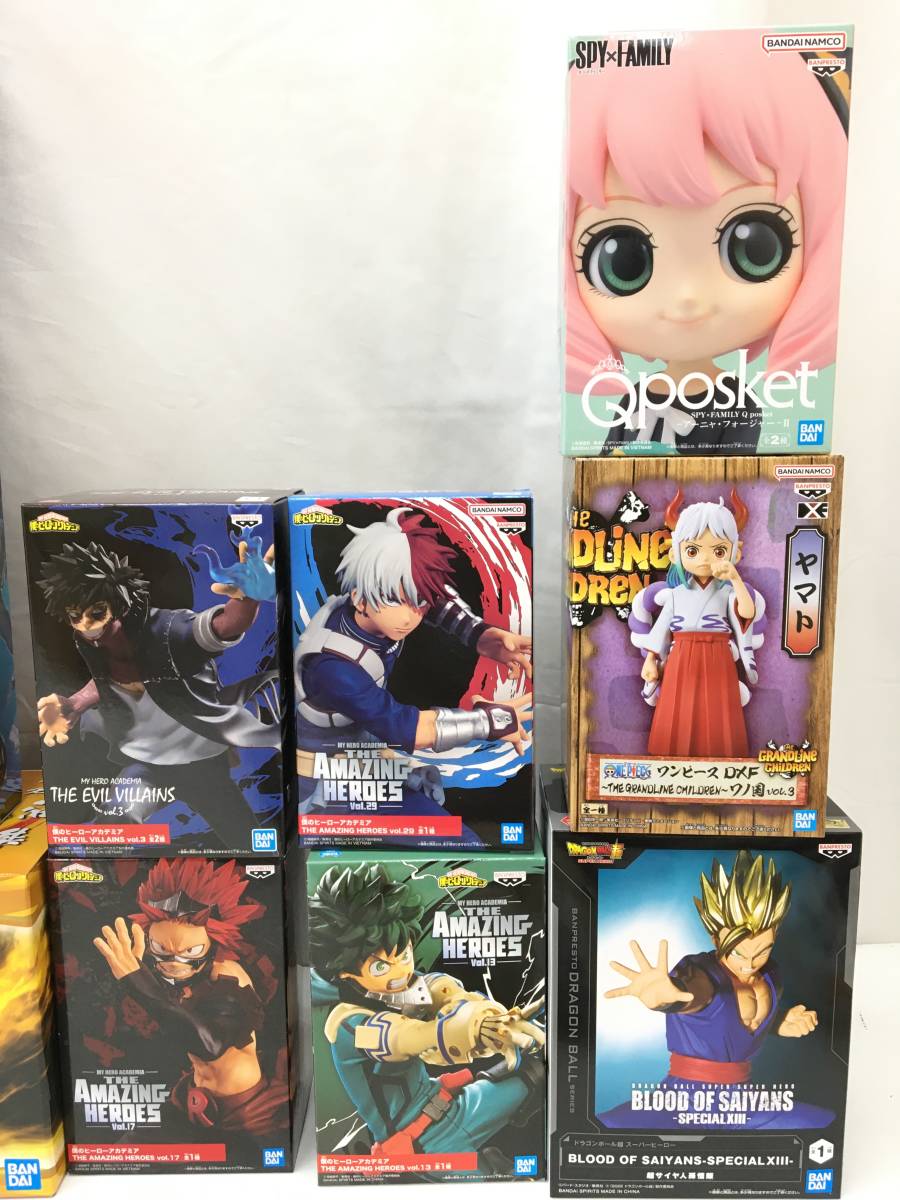 少年漫画ジャンプ系 フィギュア＆グッズまとめ ヒロアカ 鬼滅の刃 呪術廻戦