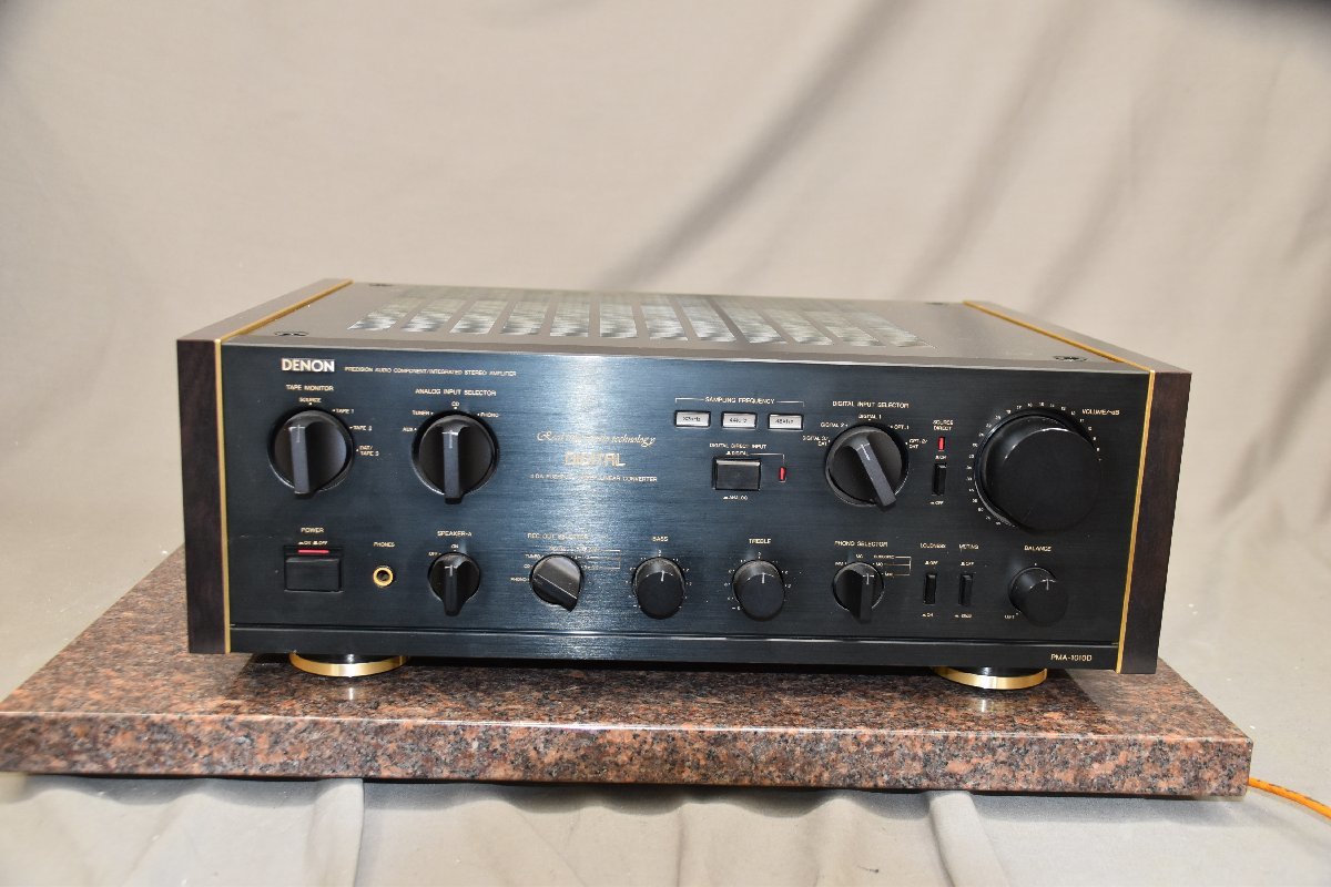 DENON PMA-1010D デノン Denon Specifications (オーディオ 〇t1987