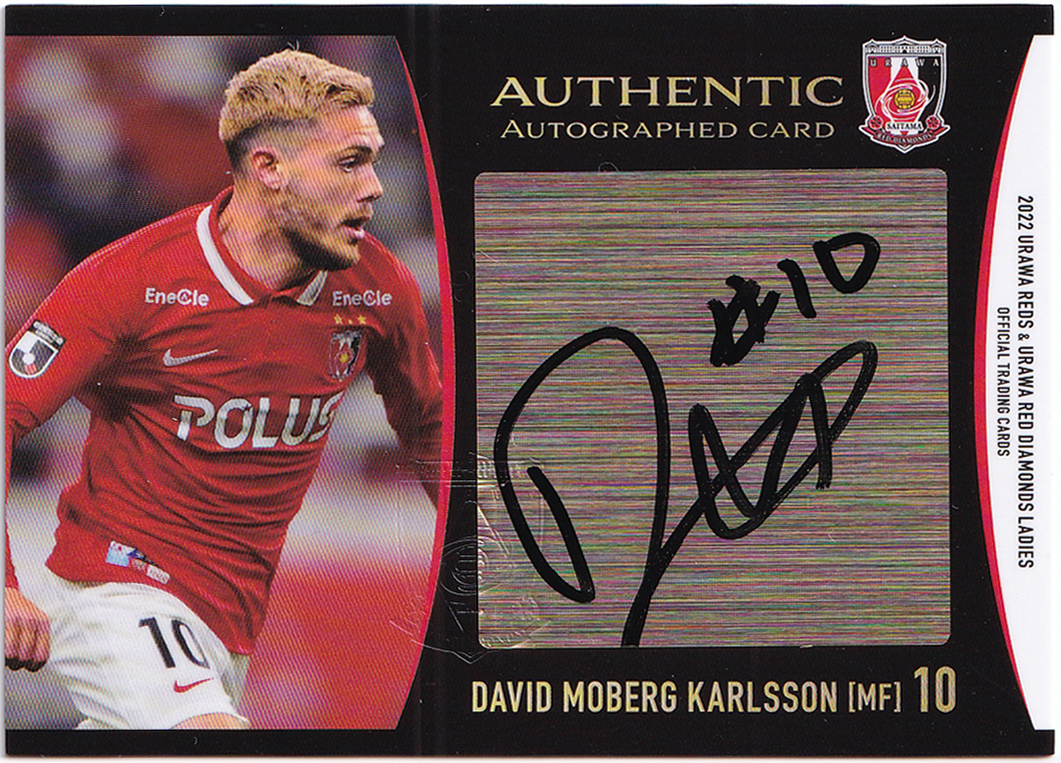 【モーベルグ】2022 浦和レッズ オフィシャルトレーディングカード Jリーグ Jカード 直筆サイン