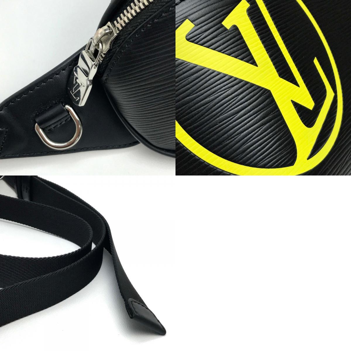 美品 LOUIS VUITTON ルイヴィトン M55131 LVサークル バムバッグ 