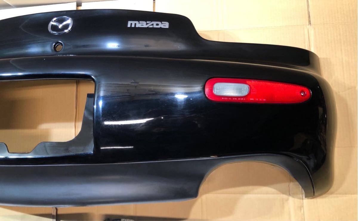 MAZDA FC 3S RX-7 純正リヤバンパー マツダ 希少 マツダ FD3S RX-7 RX7 純正 リアバンパー リヤバンパー 黒(リア