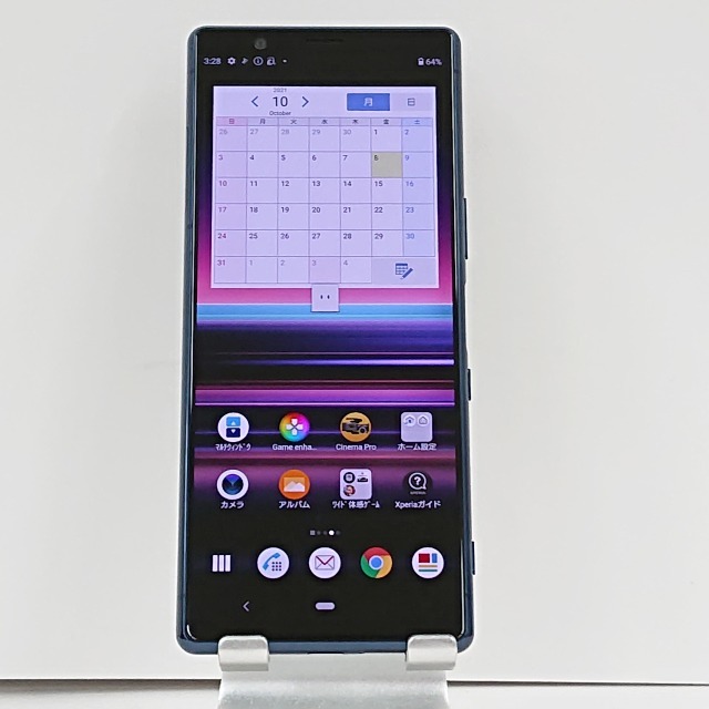 Xperia 5 SO-01M docomo ブルー 送料無料 即決 本体 n07528 SO-01M 0