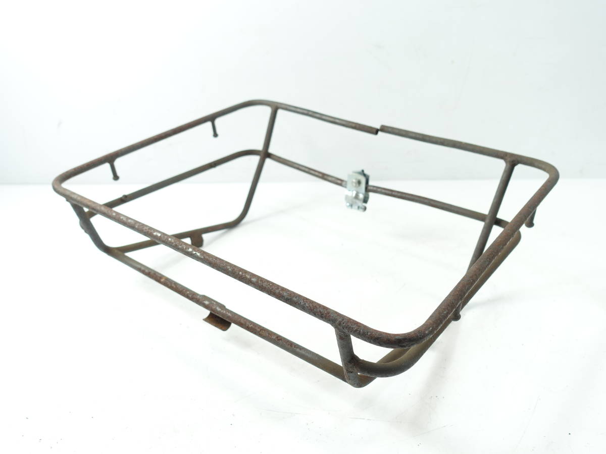 動画あり★当時物 売り切り★室内保管★モトラ AD05-10011★純正オプション フロントバスケット (カゴ キャリア) レストアベースに！