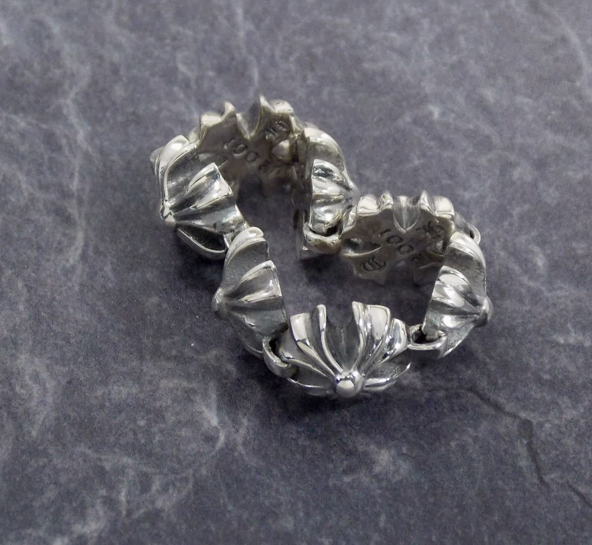クロムハーツ/CHプラスリンクリング/19号/新品加工/インボイス/１円から！CHROME HEARTS