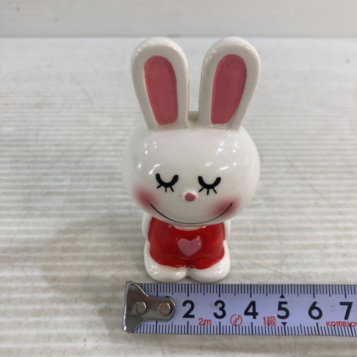内藤ルネ 陶器製 ルネのウサコちゃんシリーズ アムールアムールラパン