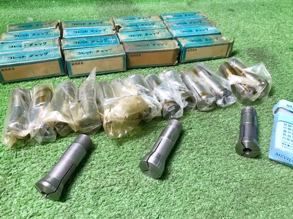 機稜a655 精密コレットチャック コレットチャック ミーリングコレット 能力(φ5mm～φ15mm) ★16本セット