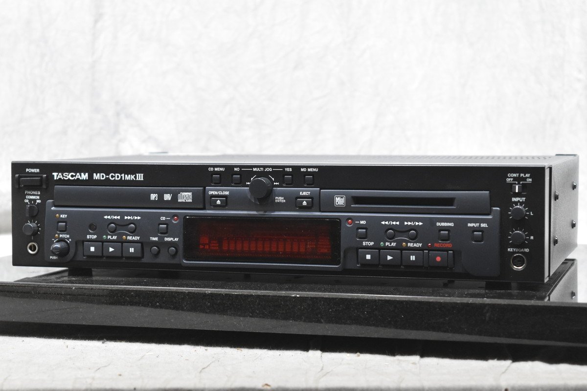 TASCAM MD-CD1 MKIII タスカム CD/MDプレイヤー