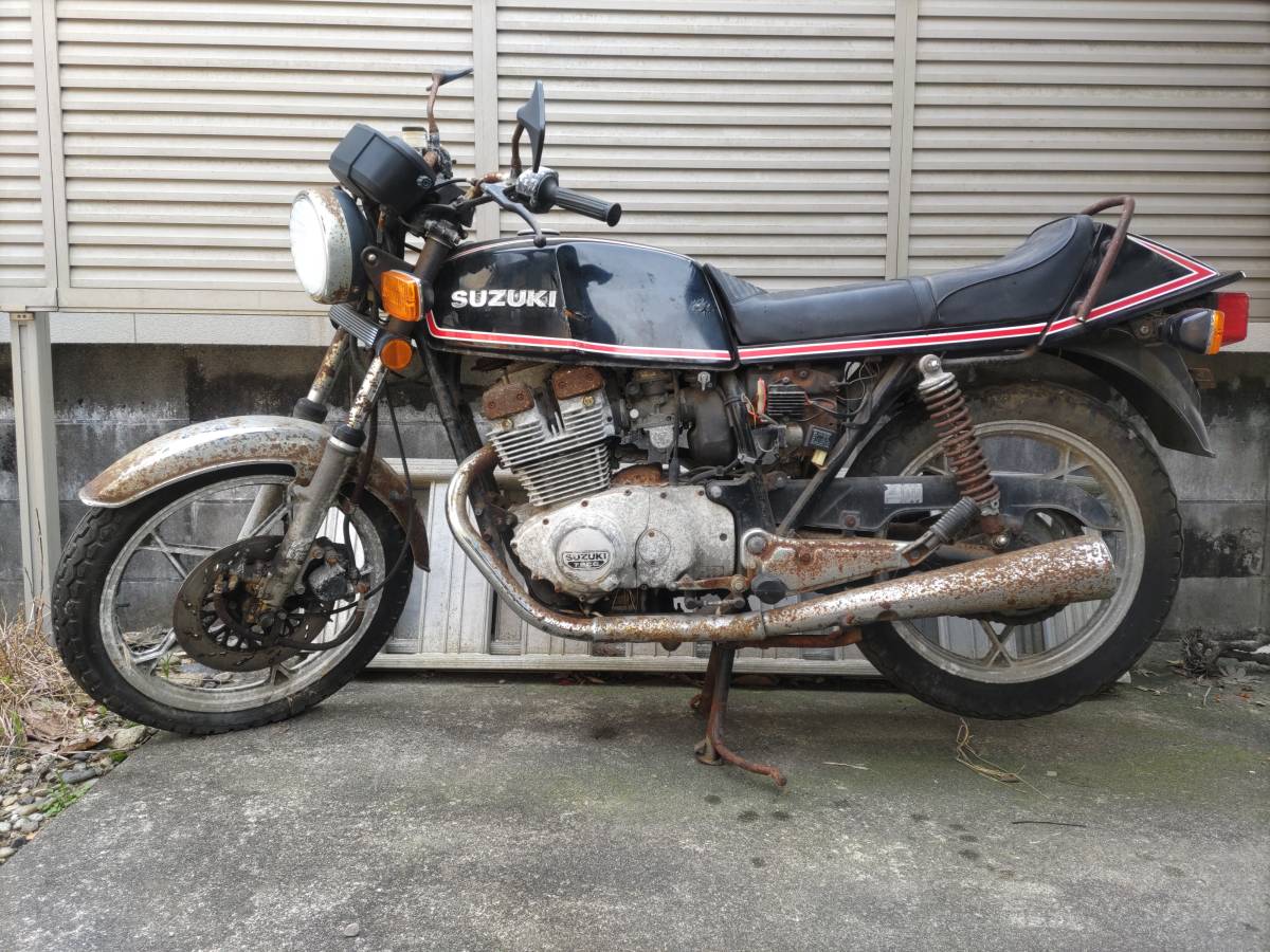 GSX400E ザリゴキ 書なし 現状 部品取り？ 欠品あり ばら売り不可 