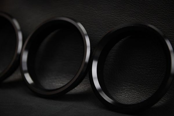 ジムニー JA22 JA12 アルミ削り出し 4個セット エアコンリング