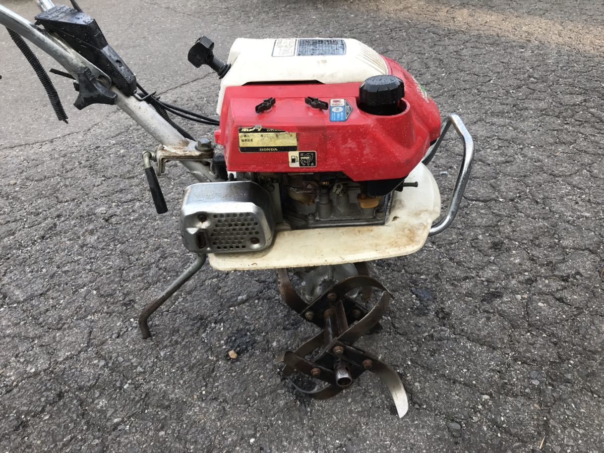 HONDA F210 こまめ セル付き ホンダ 耕運機 管理機 始動駆動確認 現状