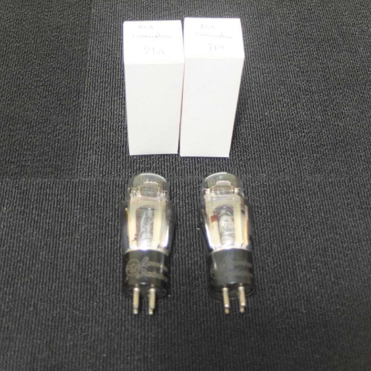 真空管 RCA CUNNINGHAM 71A 2本 真空管 71A RCA カニンガム ◇RCA 1本