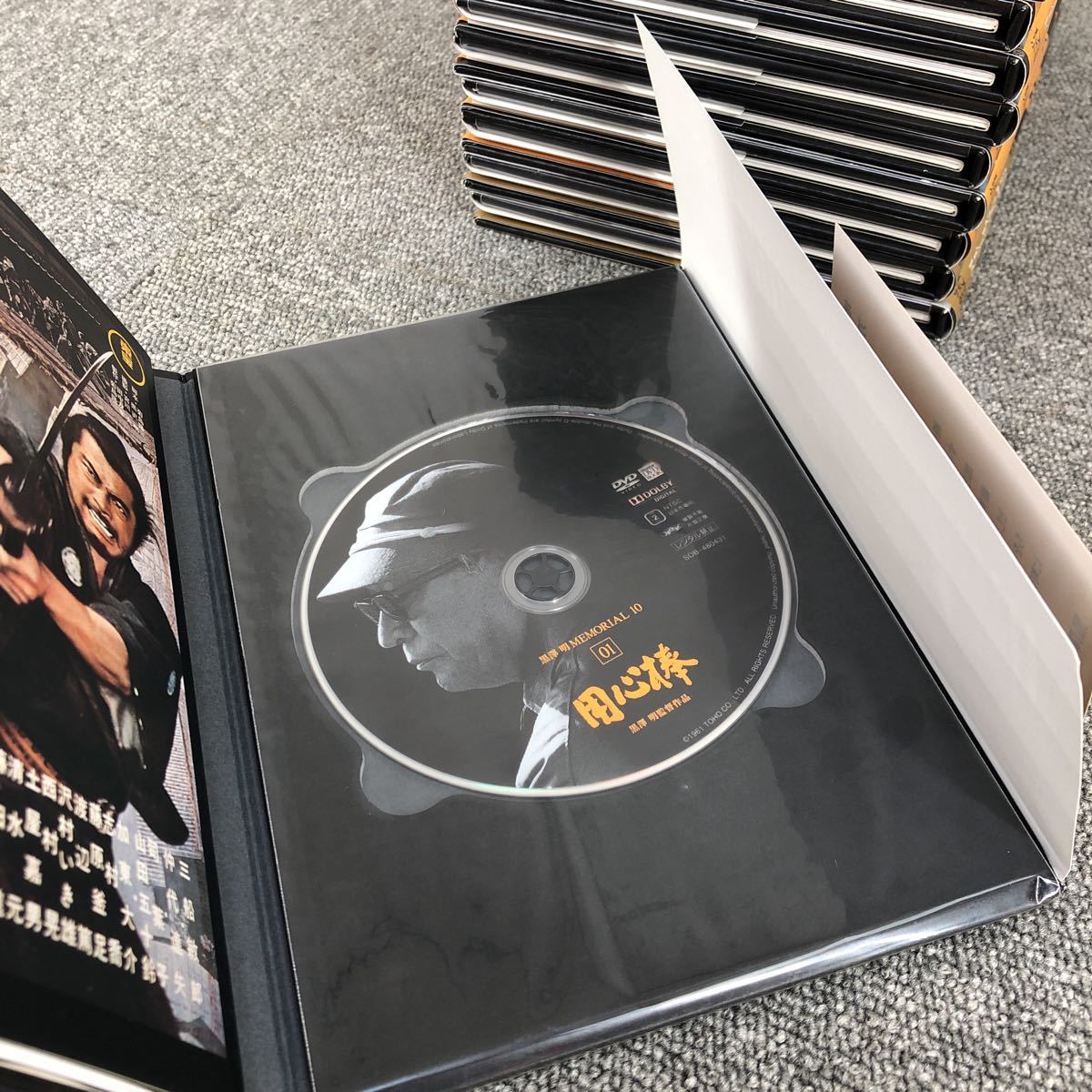 黒澤明MEMORIAL DVD＆BOOK フルセット 1-10巻、別冊1，2 計12冊 (小学館
