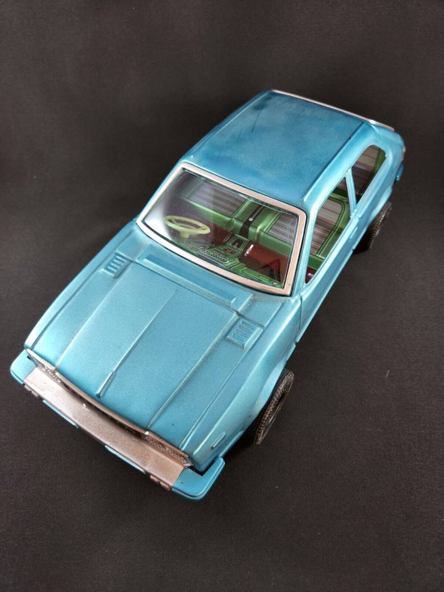 野村トーイ ブリキ ホンダ HONDA アコード ACCORD 青 約30㎝ 1970年代 年代物 当時物 昭和レトロ ビンテージ おもちゃ 自動車 ヴィンテージ 野村トーイ ホンダ アコード ブリキ玩具 当時物 相場金額買取コレクター