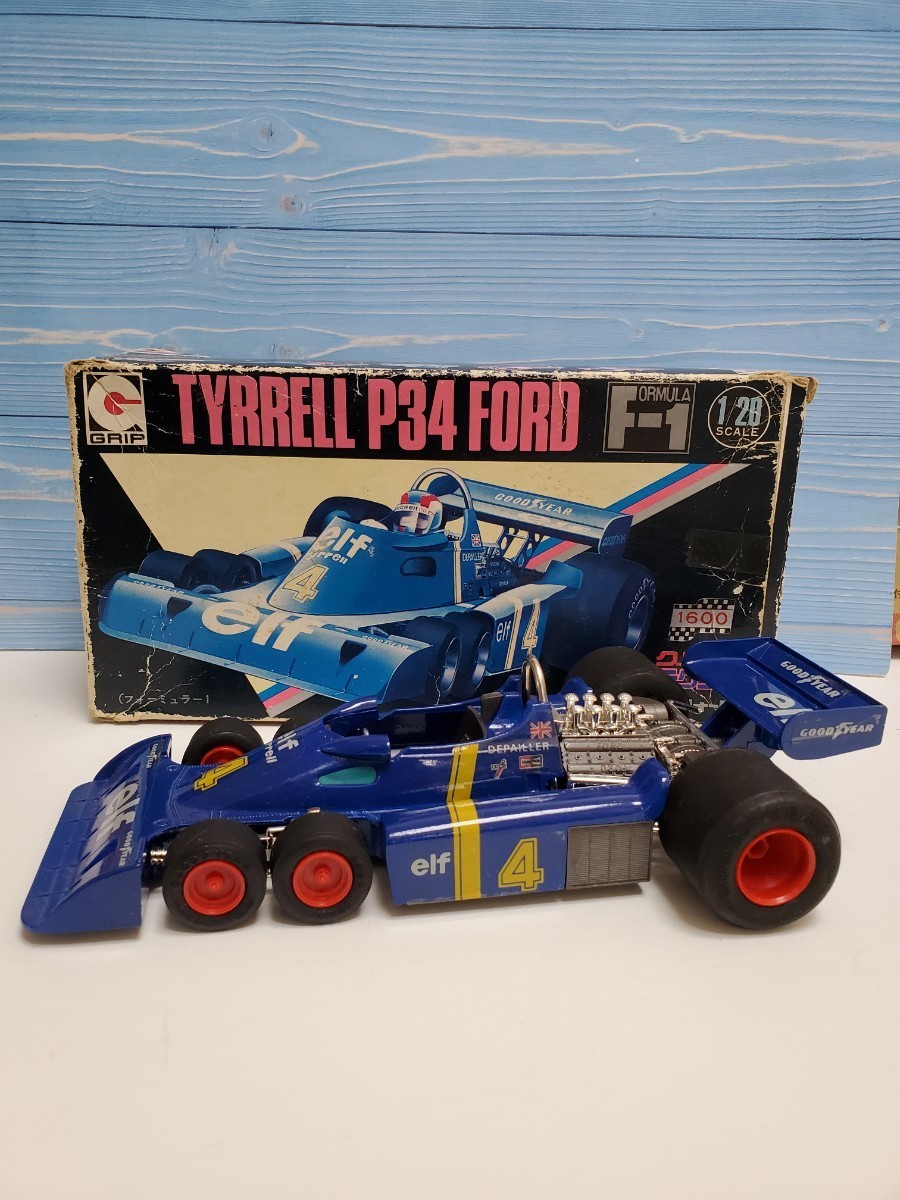 エーダイ グリップテクニカ タイレルP34 フォード 1⁄20 当時のもの F1
