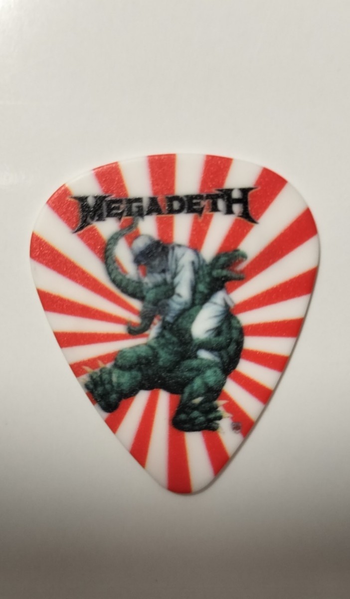 MEGADETH メガデス デイヴ・ムステイン ギターピック