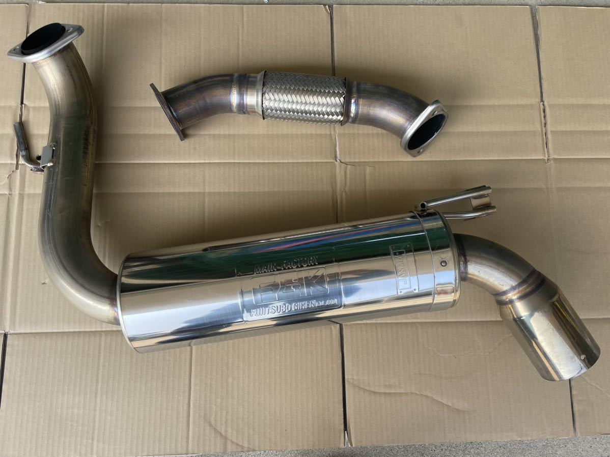 FUJITSUBO GIKEN マフラー本体 JASMA認定 zc31sスイフト 【公式通販】