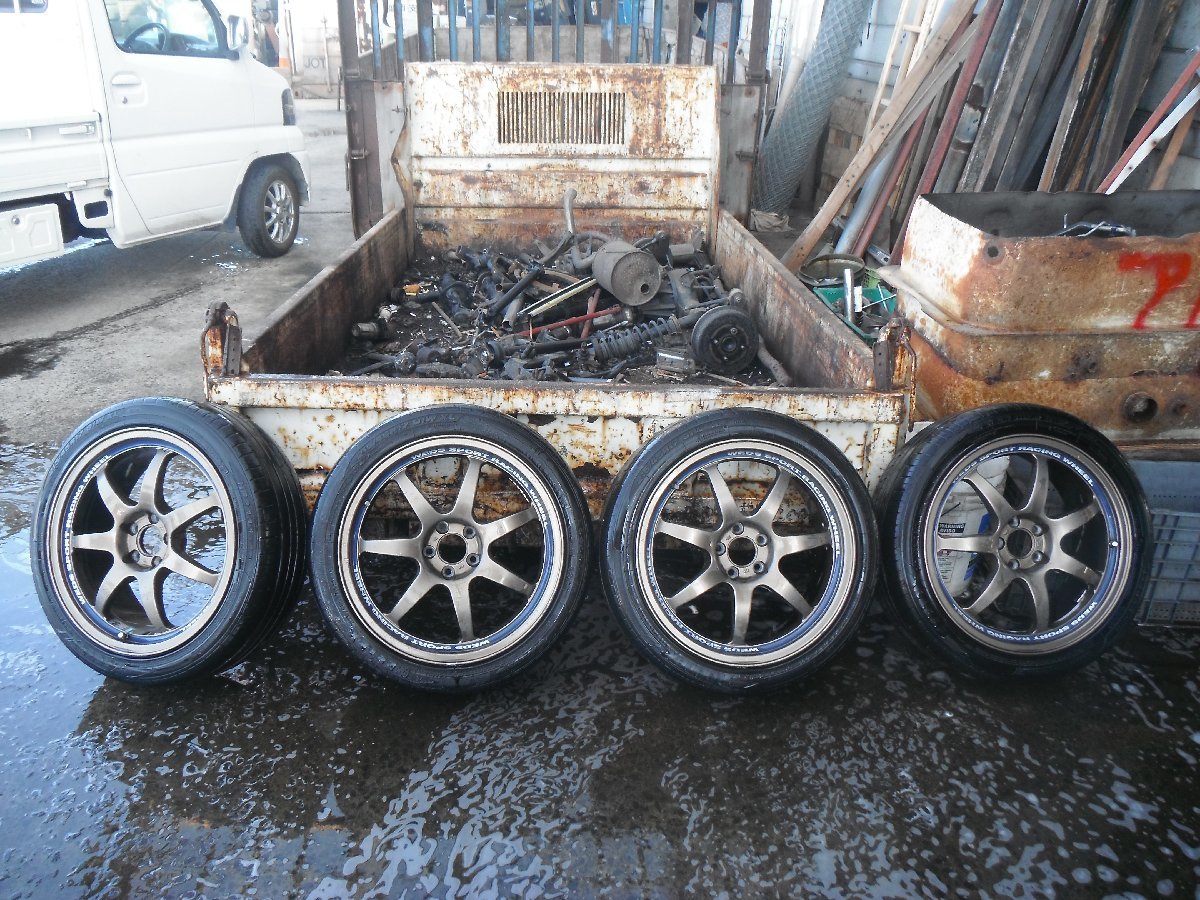 WEDSSPORT　17インチ　アルミホイール　ブロンズ　スバル