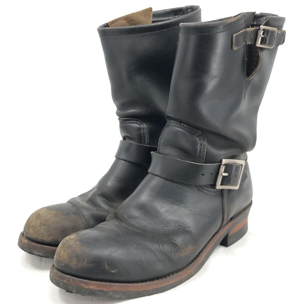 中古】RED WING 2268 エンジニアブーツ サイズ9D ブラック △キズ多