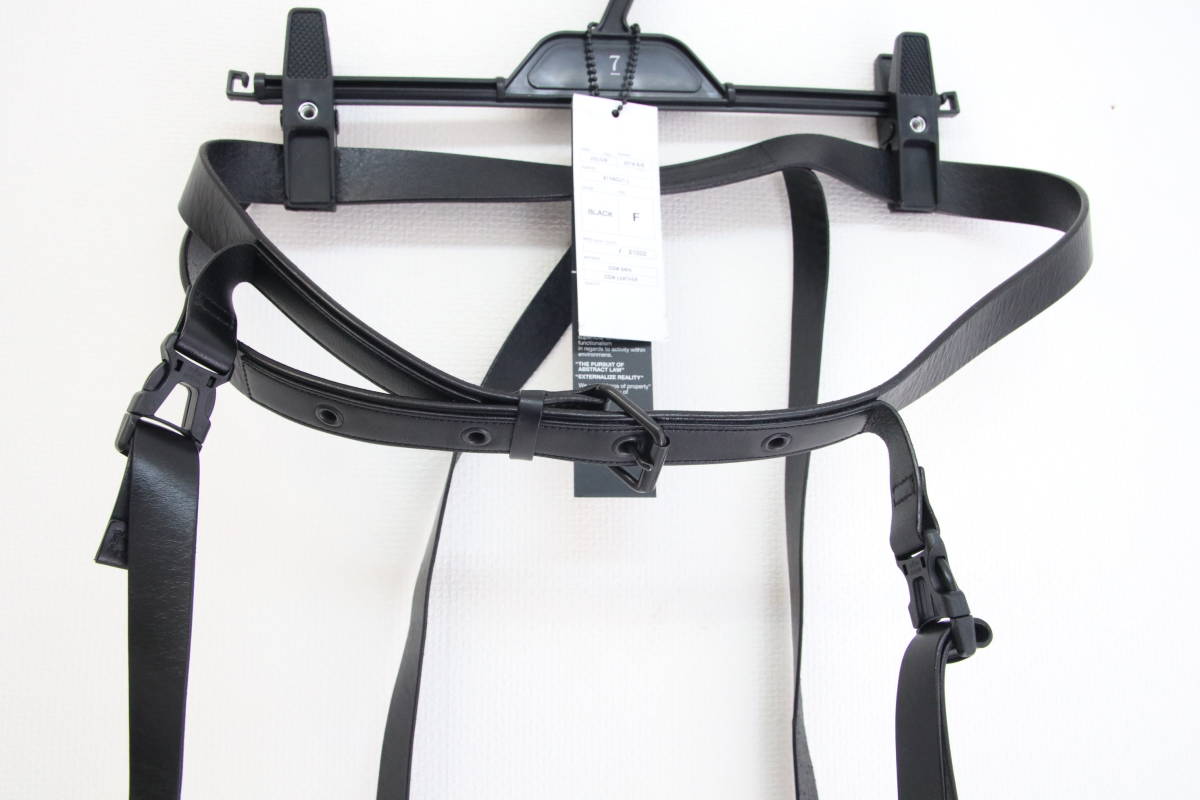 18SS新品 定価23100円 JULIUS ユリウス サスペンダー ストラップ 