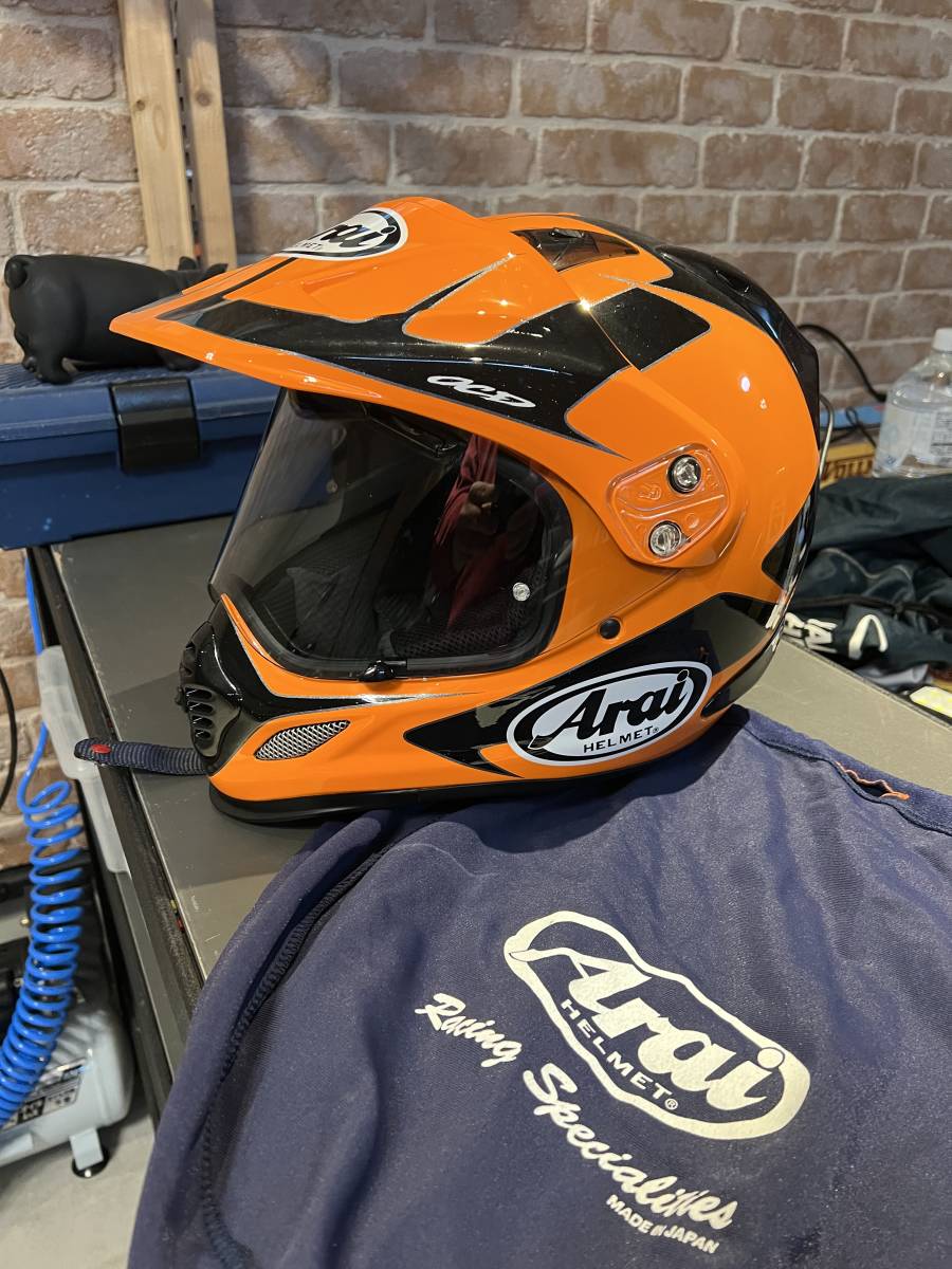 アライ (ARAI) ヘルメット TOUR-CROSS 3 Explorer オレンジ L 59-60cm