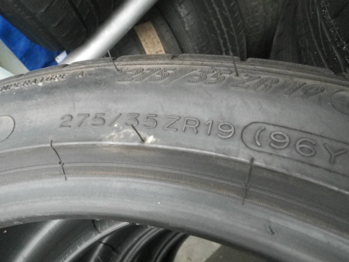 ミシュラン　pilotsport　２７５／３５ZR19　４本　　（９９－４） 275&frasl;35ZR19 Pilot Sport Summer (C) (100Y
