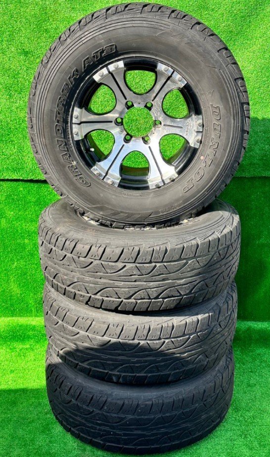 【10301】ハイラックスサーフ　RZN185　夏タイヤホールセット　265/70R16【XP2303-002403】