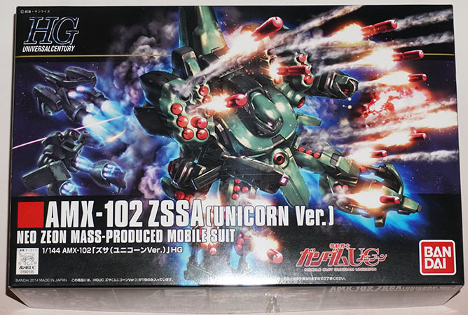 【2026，人気】 バンダイ HGUC 1/144 AMX-102 ズサ ユニコーンVer.(機動戦士ガンダムUC（ユニコーン）)｜売買されたオークション情報、yahooの商品情報をアーカイブ公開 - オークファン 機動戦士ガンダムUC（ユニコーン）