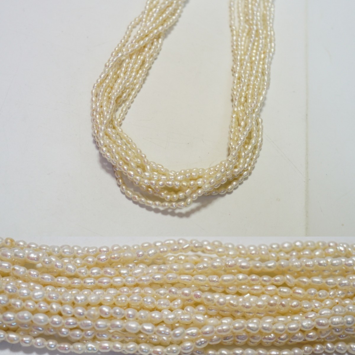 Etsy 1円〜◇アコヤ本真珠ネックレス◇6.5-6.9mm珠◇全長42cm◇30.3g 