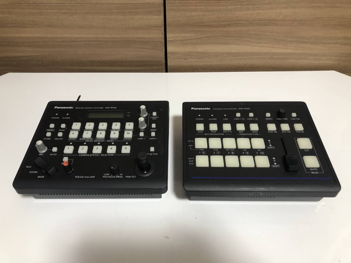 Panasonic AW-RP50 リモートカメラコントローラー AW-HS50 コンパクト