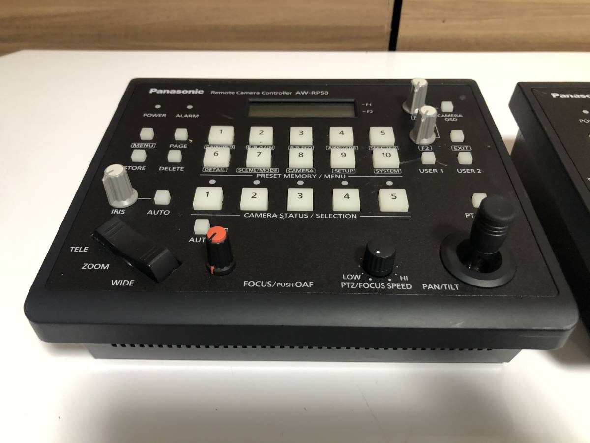 Panasonic AW-RP50 リモートカメラコントローラー AW-HS50 コンパクト