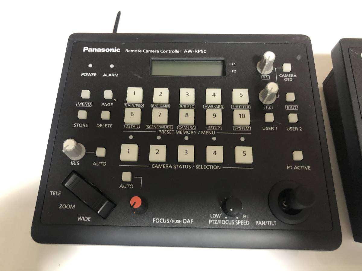 Panasonic AW-RP50 リモートカメラコントローラー AW-HS50 コンパクト 
