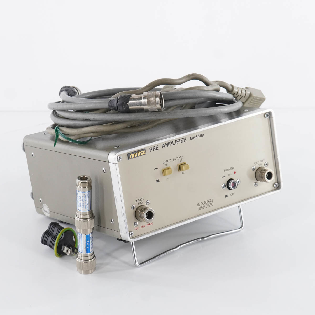 販売特販 [DW] MH648A Anritsu PRE AMPLIFIER アンリツ プリアンプ 前