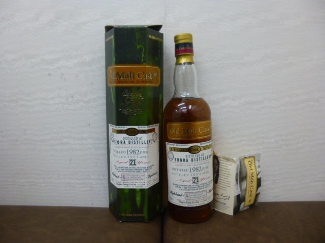 【未開栓】ブローラ21年　1982-2004　スコッチ　 700ｍｌ　50％【大黒屋】