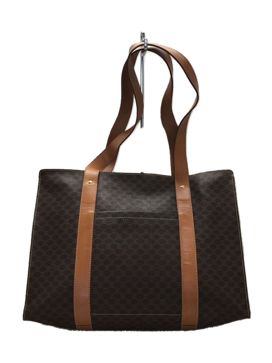 CELINE◆マカダム柄トートバッグ/MC99/2/PVC/BRW/総柄