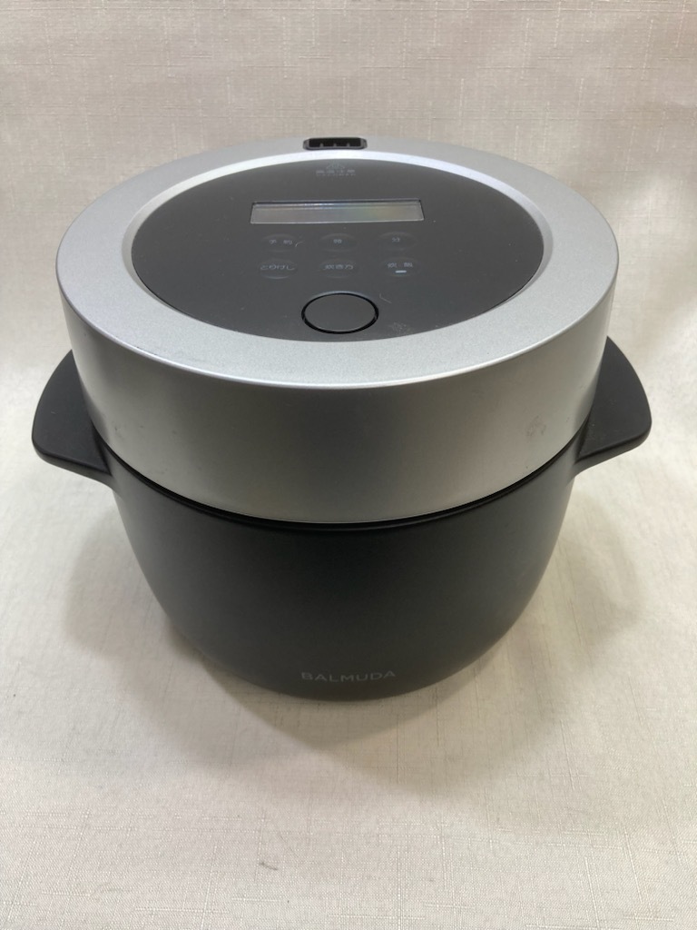 BALMUDA/バルミューダ K03A-BK 電気炊飯器 0.54L BALMUDA The Gohan 3